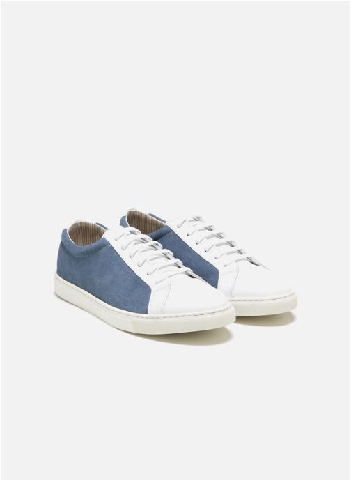 Le Formier Baskets basses BASKET PABLO BLANC+JEAN homme blanc