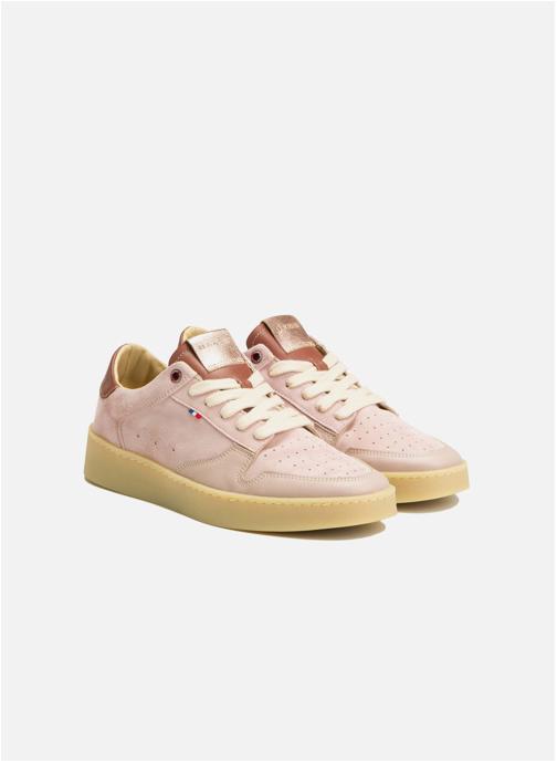 Le Formier Baskets basses BASKET LUCAS 9 ROSE+BORDEAUX femme rose