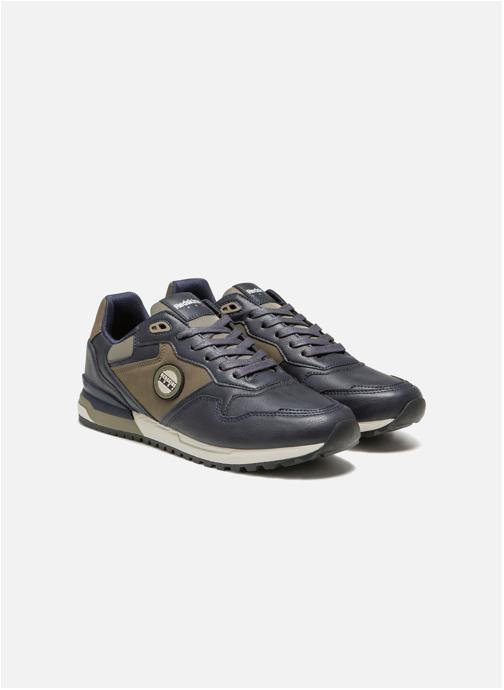 Redskins Baskets basses BASKET OYAT 3 MARINE+KAKI homme bleu