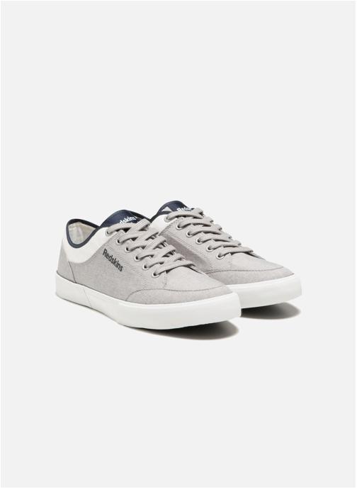 Redskins Baskets basses BASKET PROMESSE GRIS+BLANC homme gris