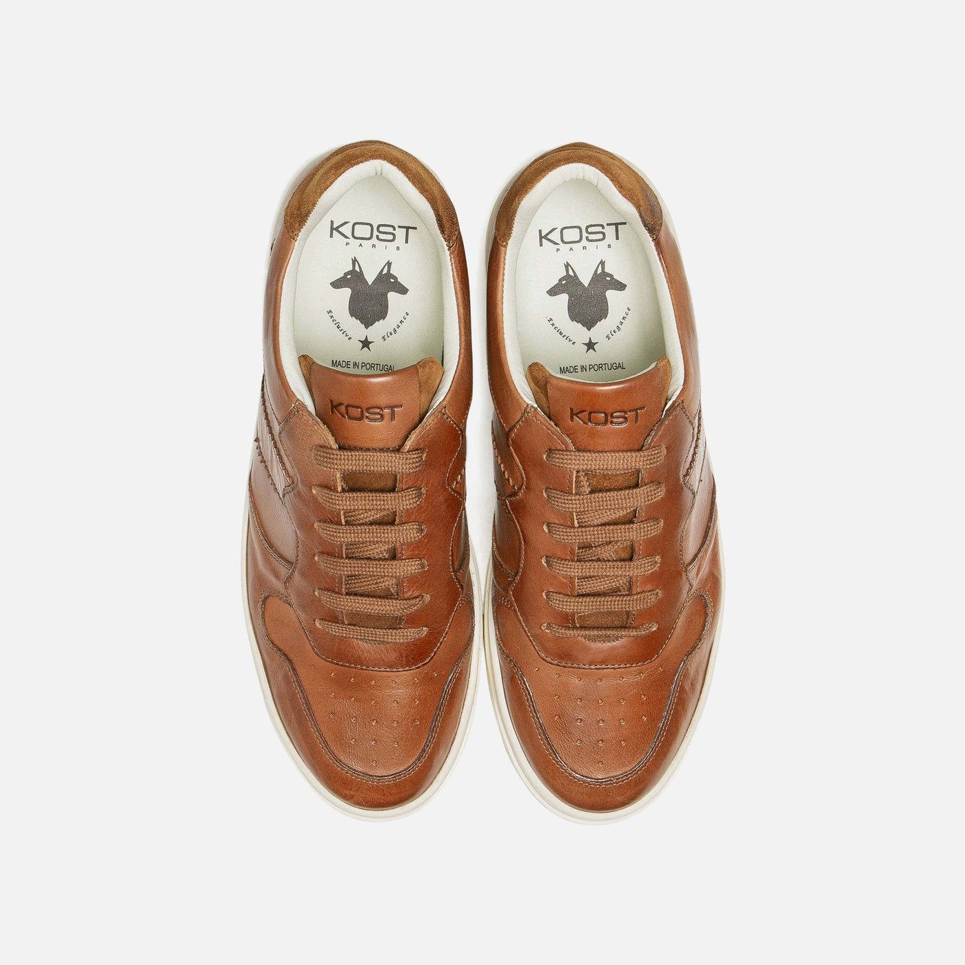 Baskets basses BASKET LEGEND VGT COGNAC homme marron Kost Baskets basses BASKET LEGEND VGT COGNAC homme marron Marron