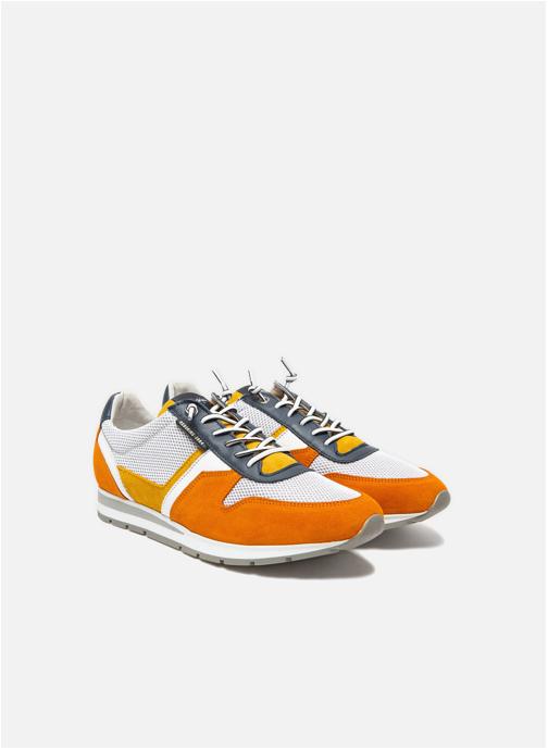 Redskins Baskets basses BASKET SMITH ORANGE+JAUNE+MARINE homme orange