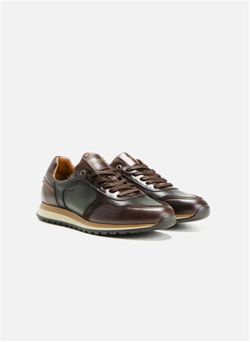 Redskins Baskets basses BASKET MARANO CHATAIGNE+KAKI homme marron