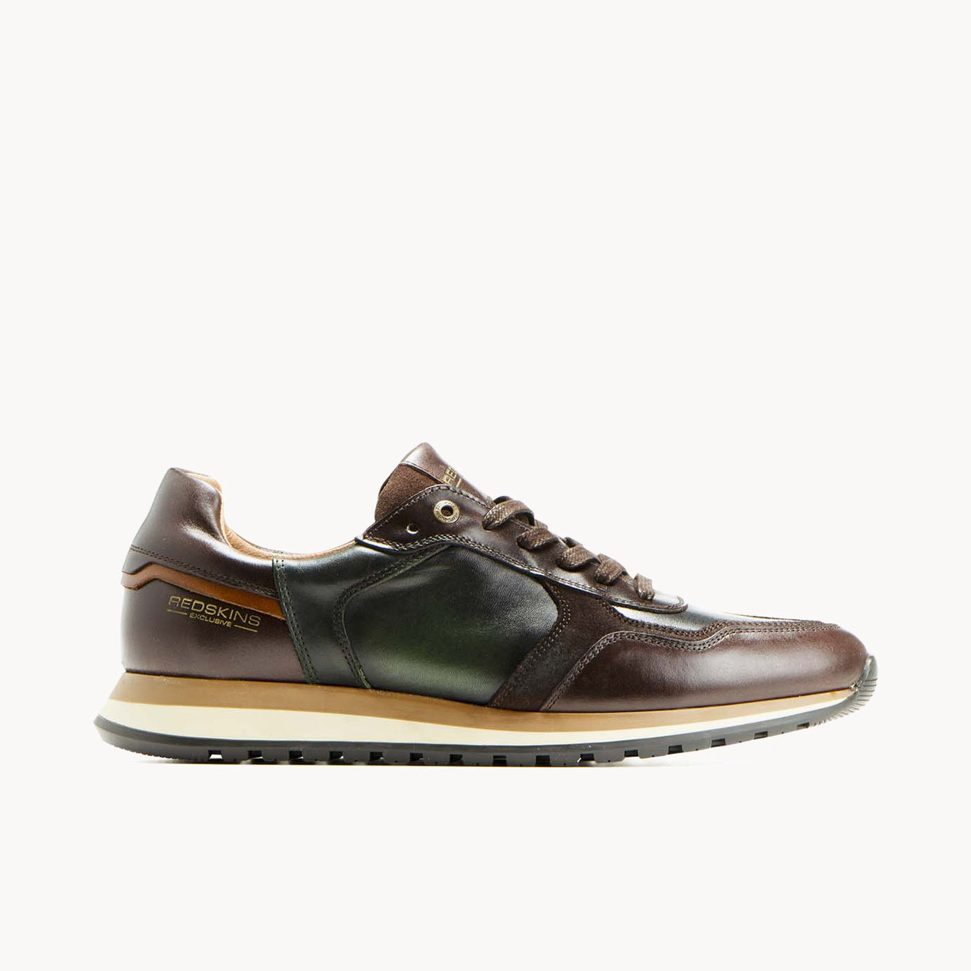 Baskets basses BASKET MARANO CHATAIGNE+KAKI homme marron Redskins Baskets basses BASKET MARANO CHATAIGNE+KAKI homme marron Marron
