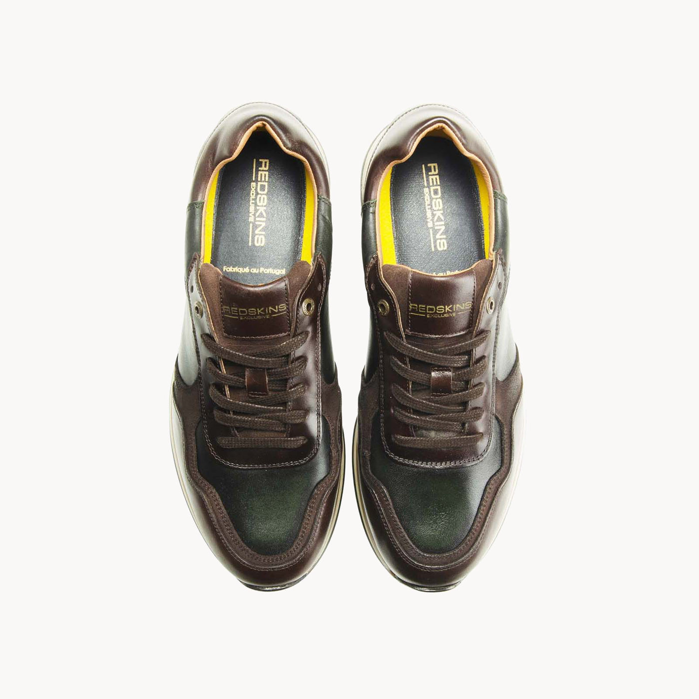 Baskets basses BASKET MARANO CHATAIGNE+KAKI homme marron Redskins Baskets basses BASKET MARANO CHATAIGNE+KAKI homme marron Marron