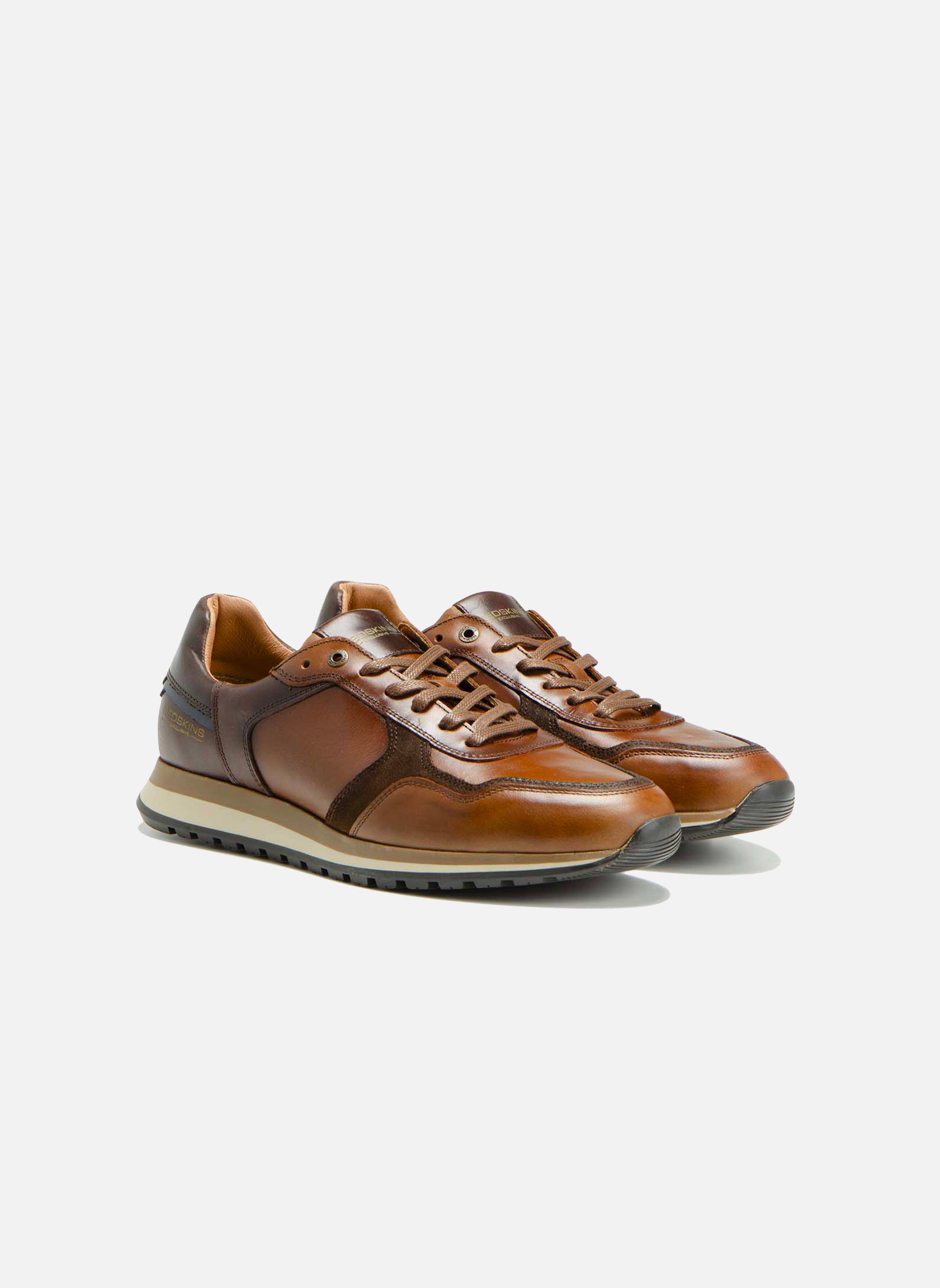 Baskets basses BASKET MARANO COGNAC+CHATAIGNE homme marron Redskins Baskets basses BASKET MARANO COGNAC+CHATAIGNE homme marron Marron