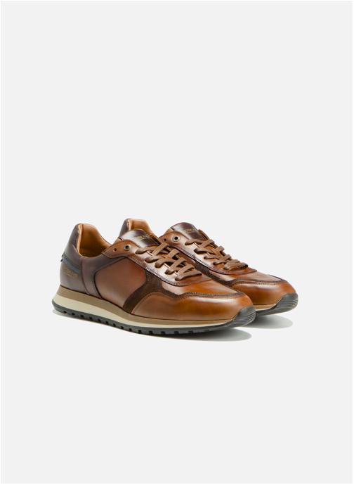 Redskins Baskets basses BASKET MARANO COGNAC+CHATAIGNE homme marron