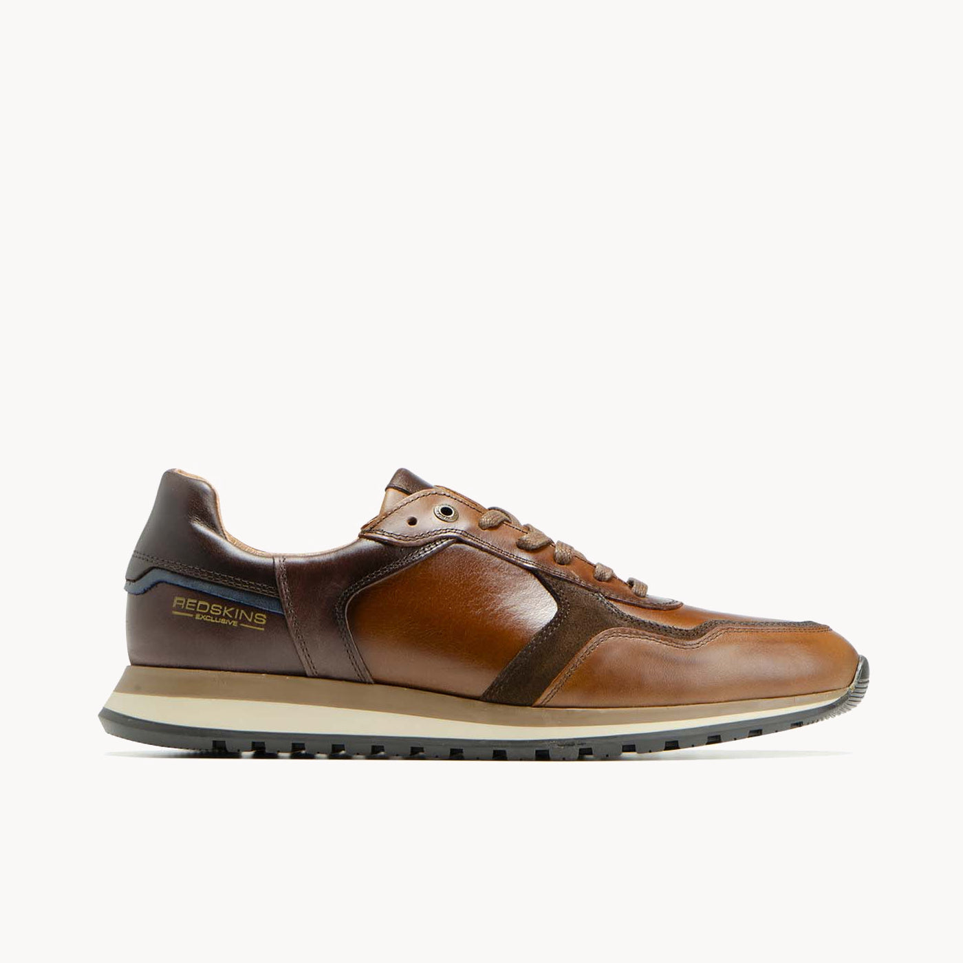 Baskets basses BASKET MARANO COGNAC+CHATAIGNE homme marron Redskins Baskets basses BASKET MARANO COGNAC+CHATAIGNE homme marron Marron