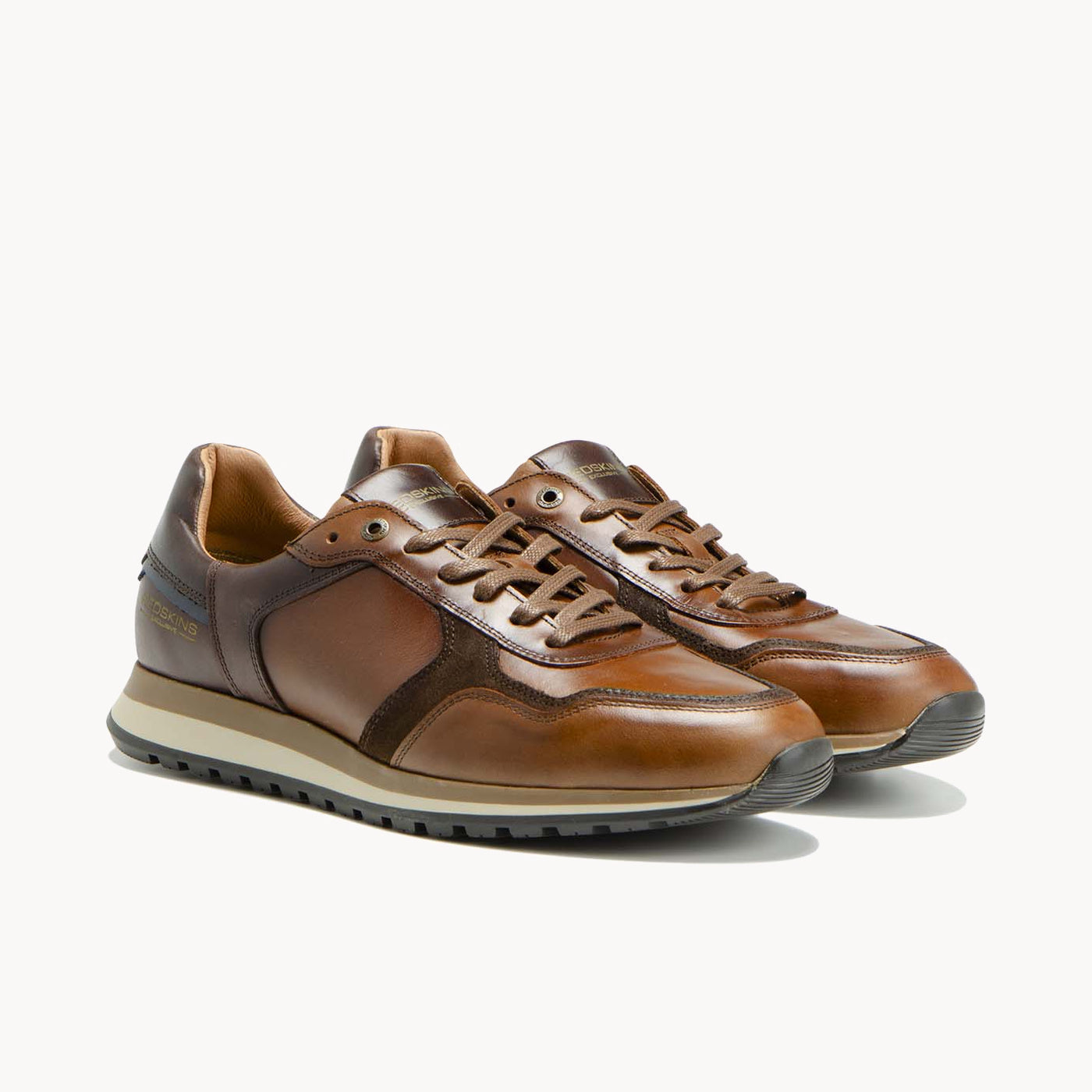 Baskets basses BASKET MARANO COGNAC+CHATAIGNE homme marron Redskins Baskets basses BASKET MARANO COGNAC+CHATAIGNE homme marron Marron