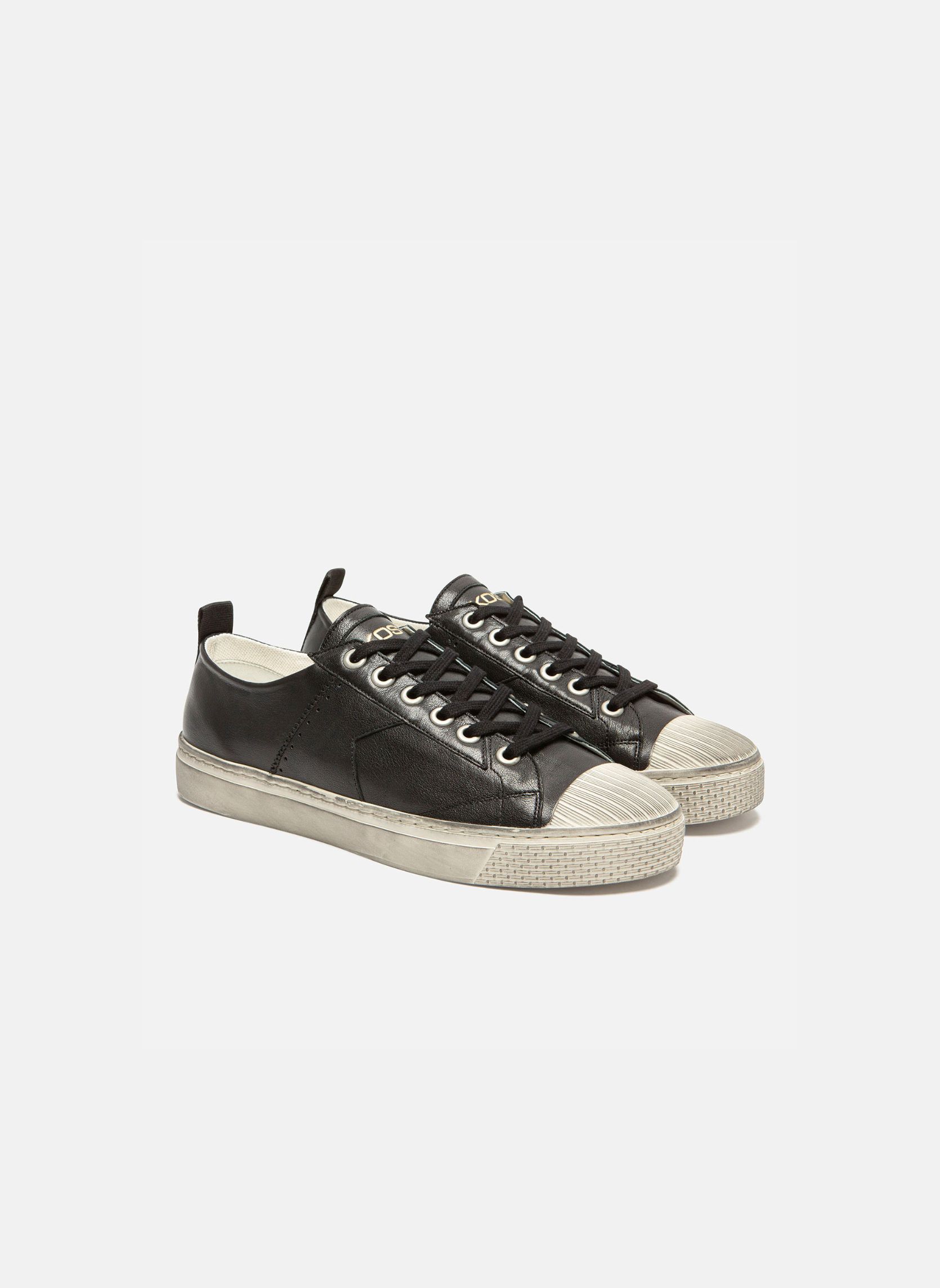 Baskets basses BASKET BACKSTAGE L3 NOIR femme noir Kost Baskets basses BASKET BACKSTAGE L3 NOIR femme noir Noir