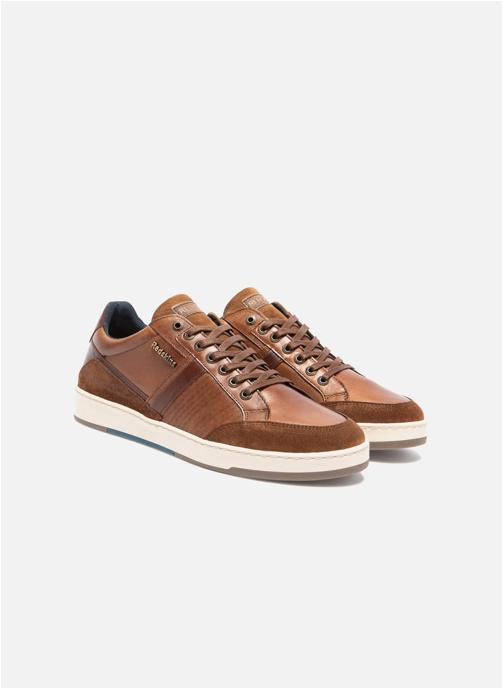 Redskins Baskets basses BASKET SALDAN COGNAC+MARRON homme marron