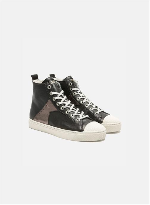 Kost Baskets basses BASKET BACKSTAGE H4 NOIR+BRONZE femme noir