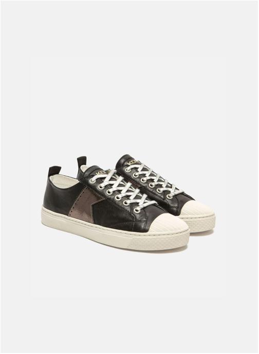 Kost Baskets basses BASKET BACKSTAGE L4 NOIR+BRONZE homme noir