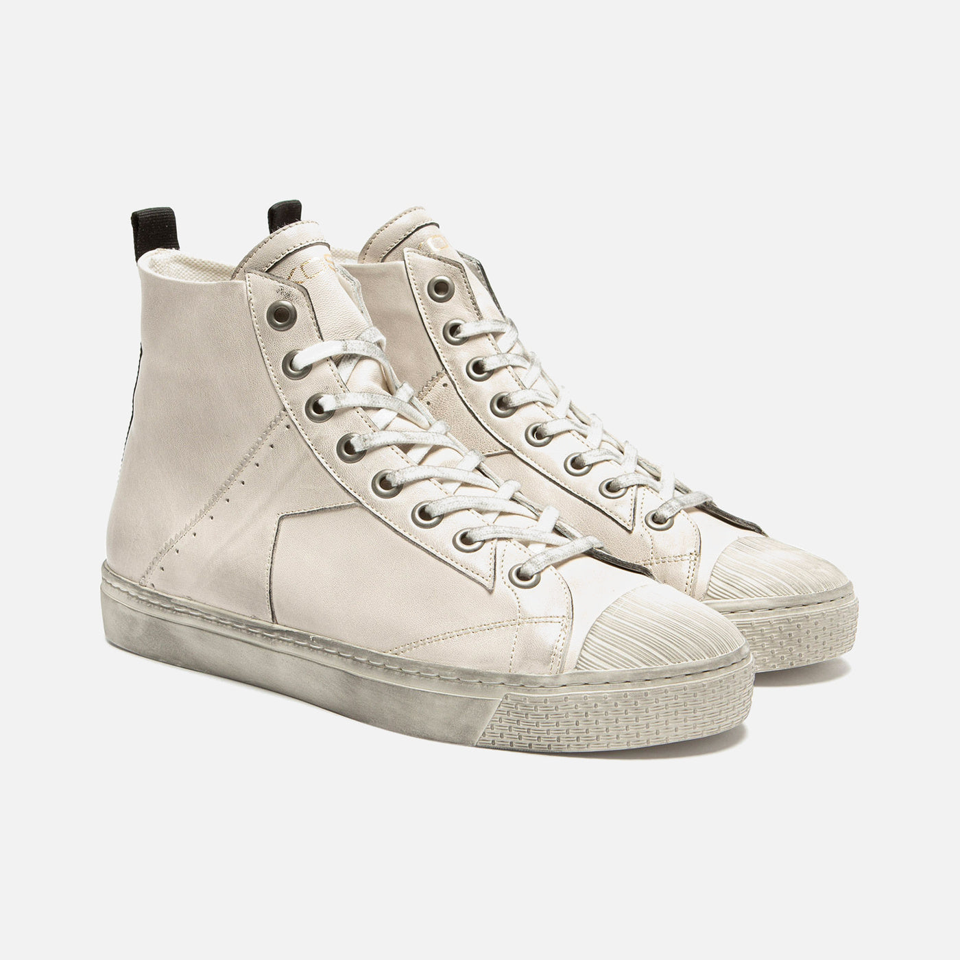 Baskets basses BASKET BACKSTAGE H3 ECRU homme blanc Kost Baskets basses BASKET BACKSTAGE H3 ECRU homme blanc Blanc