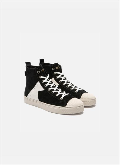 Kost Baskets basses BASKET BACKSTAGE H7 NOIR+ECRU femme noir