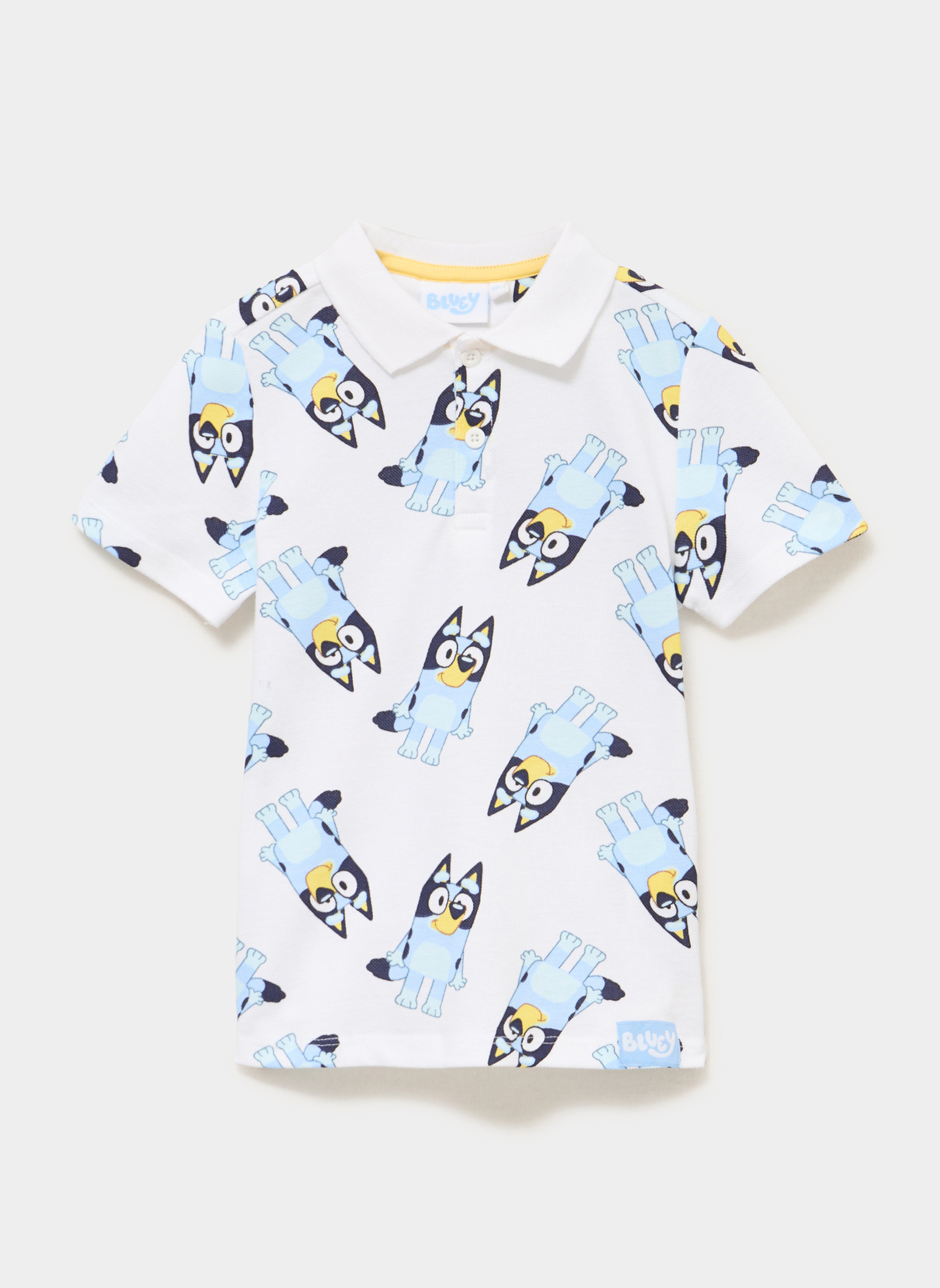 Polos SHL_CHICHI_BLUEY garçon blanc BLUEY Polos SHL_CHICHI_BLUEY garçon blanc Blanc
