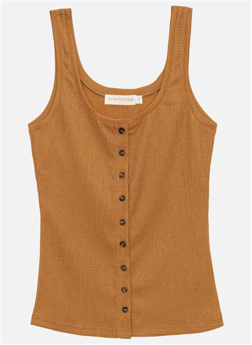 La Petite Etoile Débardeurs Débardeur - DARCIA - 15-camel femme marron
