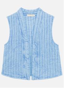 Gilets Gilet - VIVIE - 60-jaune femme bleu La Petite Etoile Gilets Gilet - VIVIE - 60-jaune femme bleu Bleu ciel