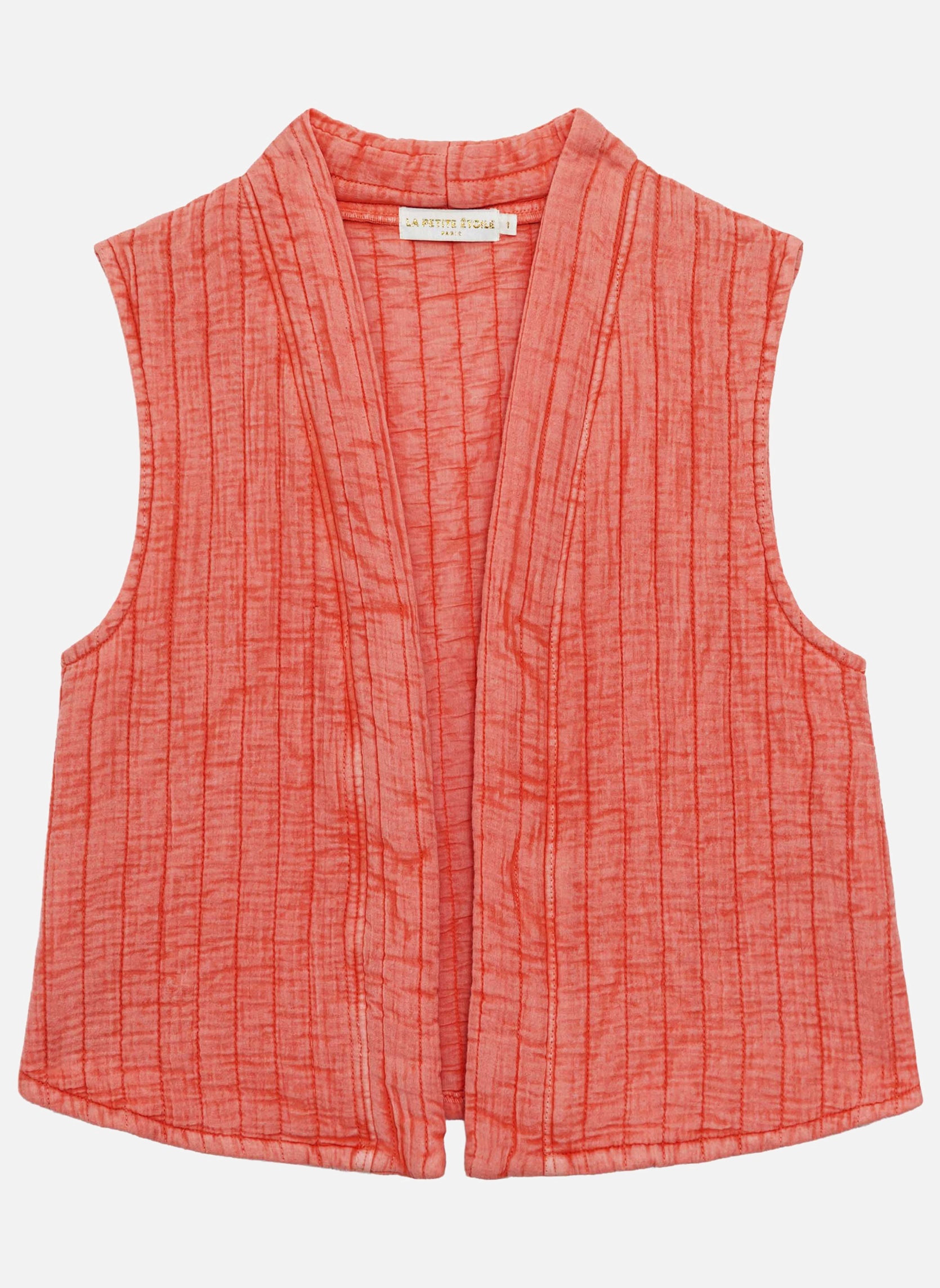Gilets Gilet - VIVIE - 60-jaune femme rouge La Petite Etoile Gilets Gilet - VIVIE - 60-jaune femme rouge Rouge