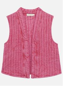 Gilets Gilet - VIVIE - 60-jaune femme bleu