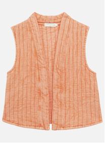 Gilets Gilet - VIVIE - 60-jaune femme bleu