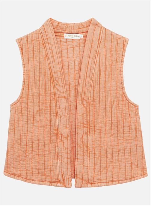 La Petite Etoile Gilets Gilet - VIVIE - 21-ciel femme orange