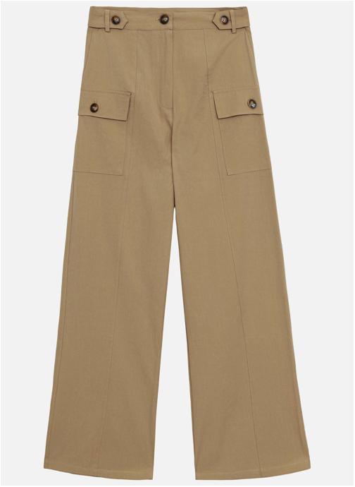 La Petite Etoile Pantalons droit Pantalon - POLDIE - 14-taupe femme marron