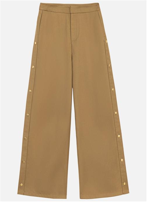 La Petite Etoile Pantalons droit Pantalon - PALACE - 15-camel femme marron