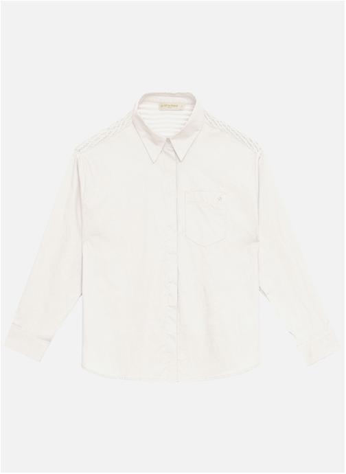 La Petite Etoile Chemises Chemise - CHARLY - 13-beige femme blanc