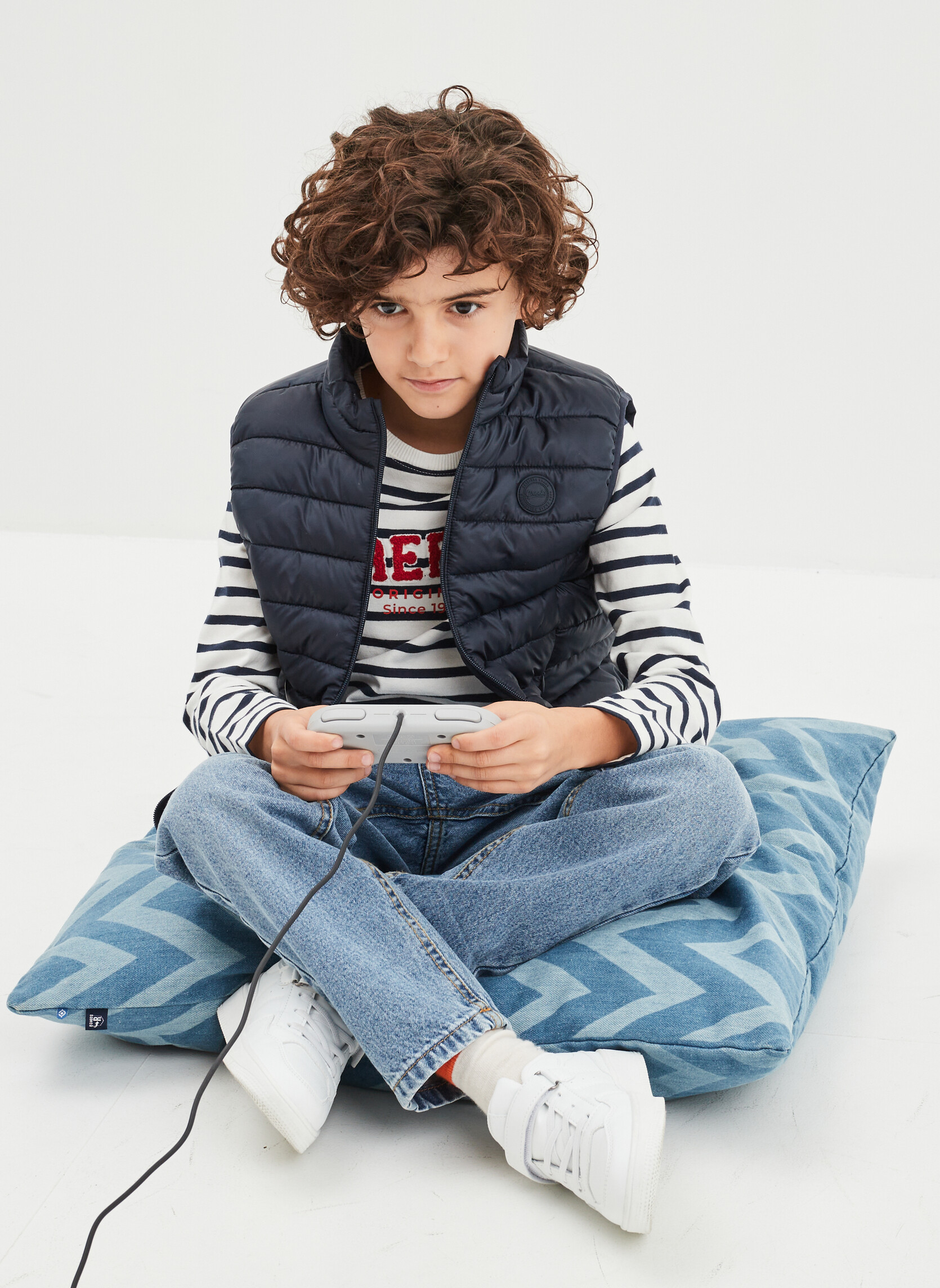 Doudounes CRE2_COCOON_SM garçon bleu CREEKS Doudounes CRE2_COCOON_SM garçon bleu Bleu marine
