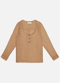 Blouses Blouse - BEVIN - 15-camel femme marron La Petite Etoile Blouses Blouse - BEVIN - 15-camel femme marron Camel