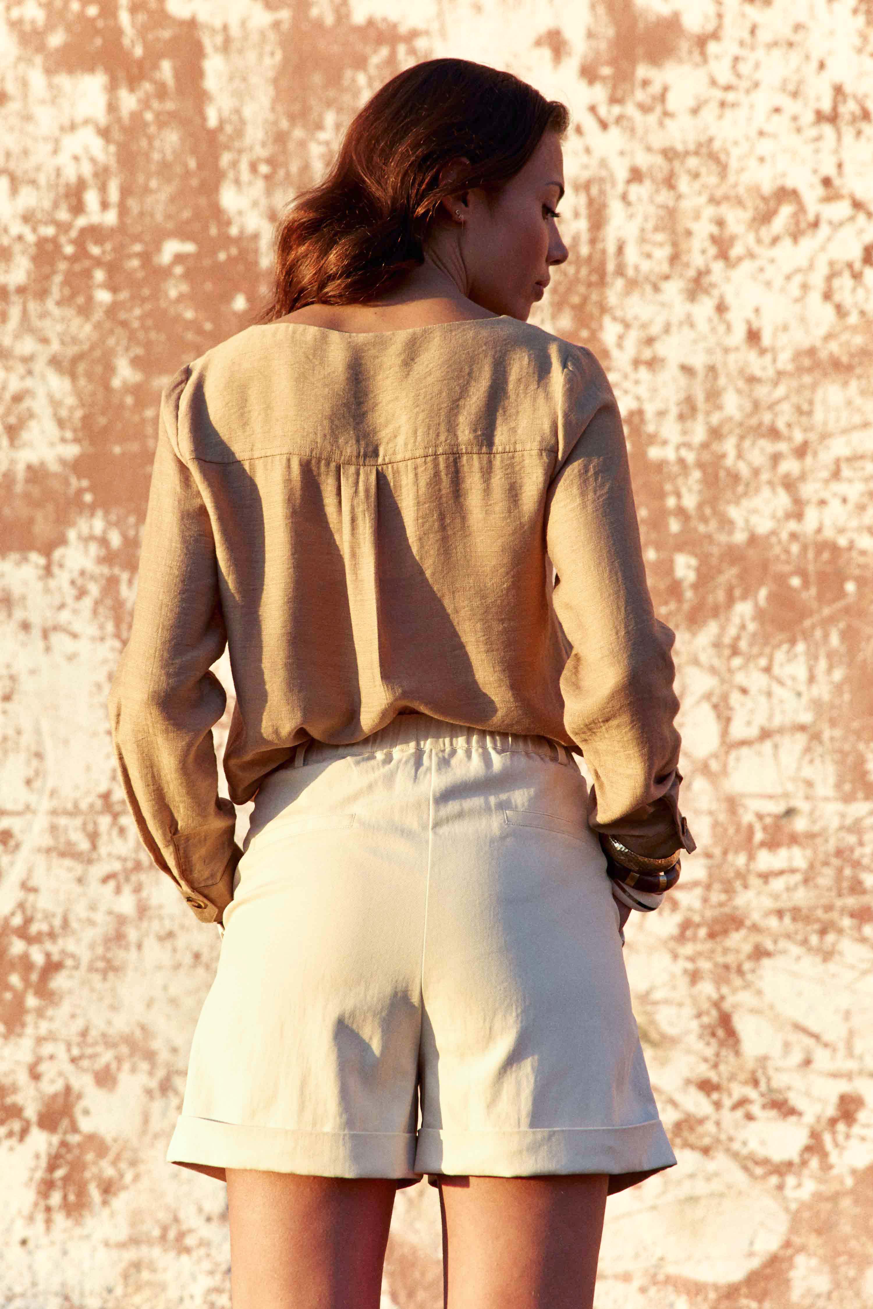 Blouses Blouse - BEVIN - 15-camel femme marron La Petite Etoile Blouses Blouse - BEVIN - 15-camel femme marron Camel