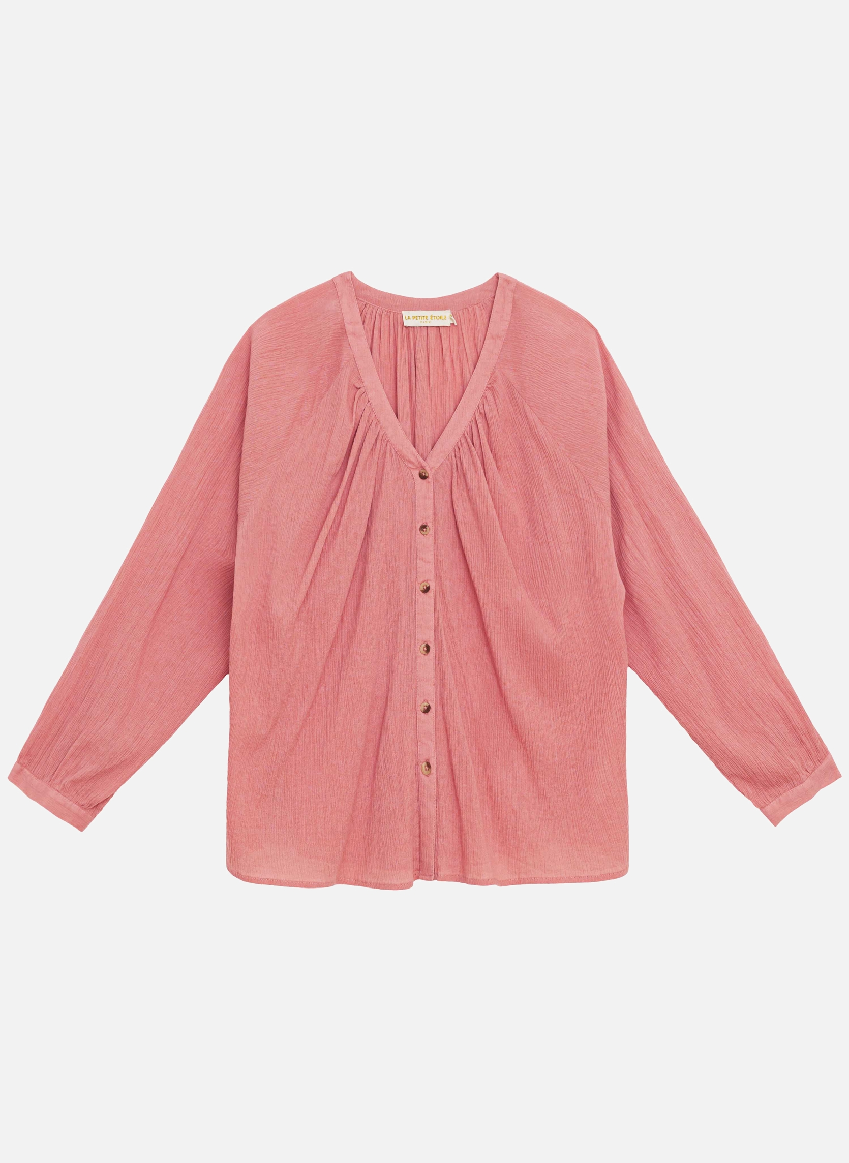 Blouses Blouse - BERTINA - 13-beige femme rose La Petite Etoile Blouses Blouse - BERTINA - 13-beige femme rose Vieux rose