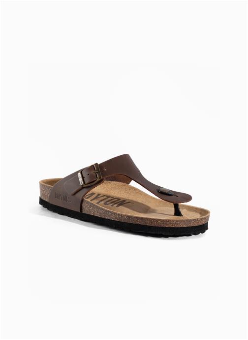 Bayton Tongs MERCURE homme marron