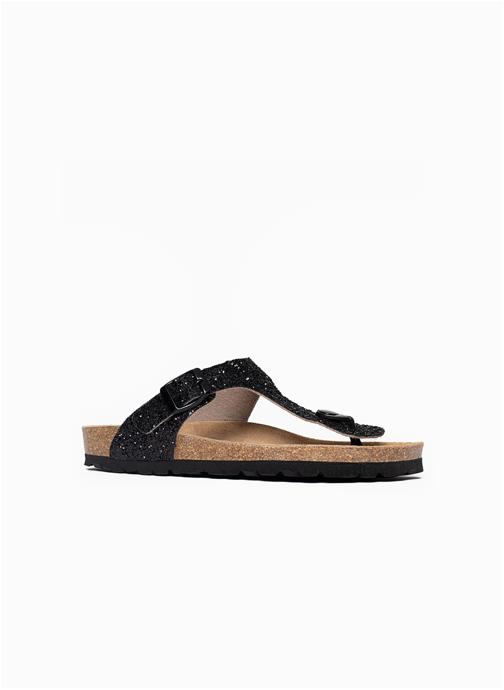 Bayton Tongs MERCURE femme noir