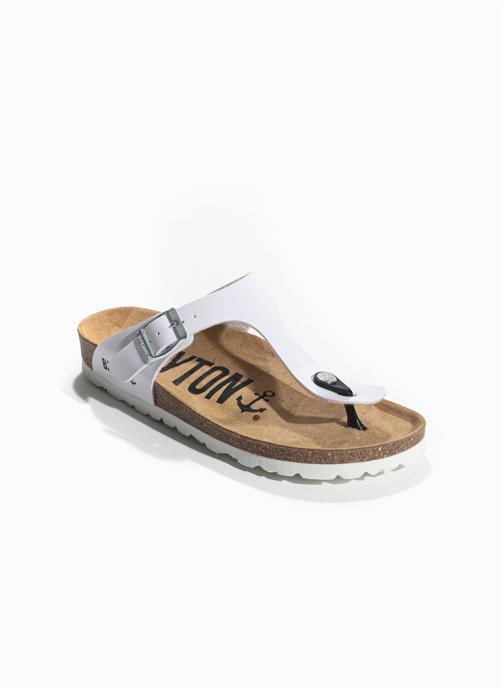 Bayton Tongs MERCURE femme blanc