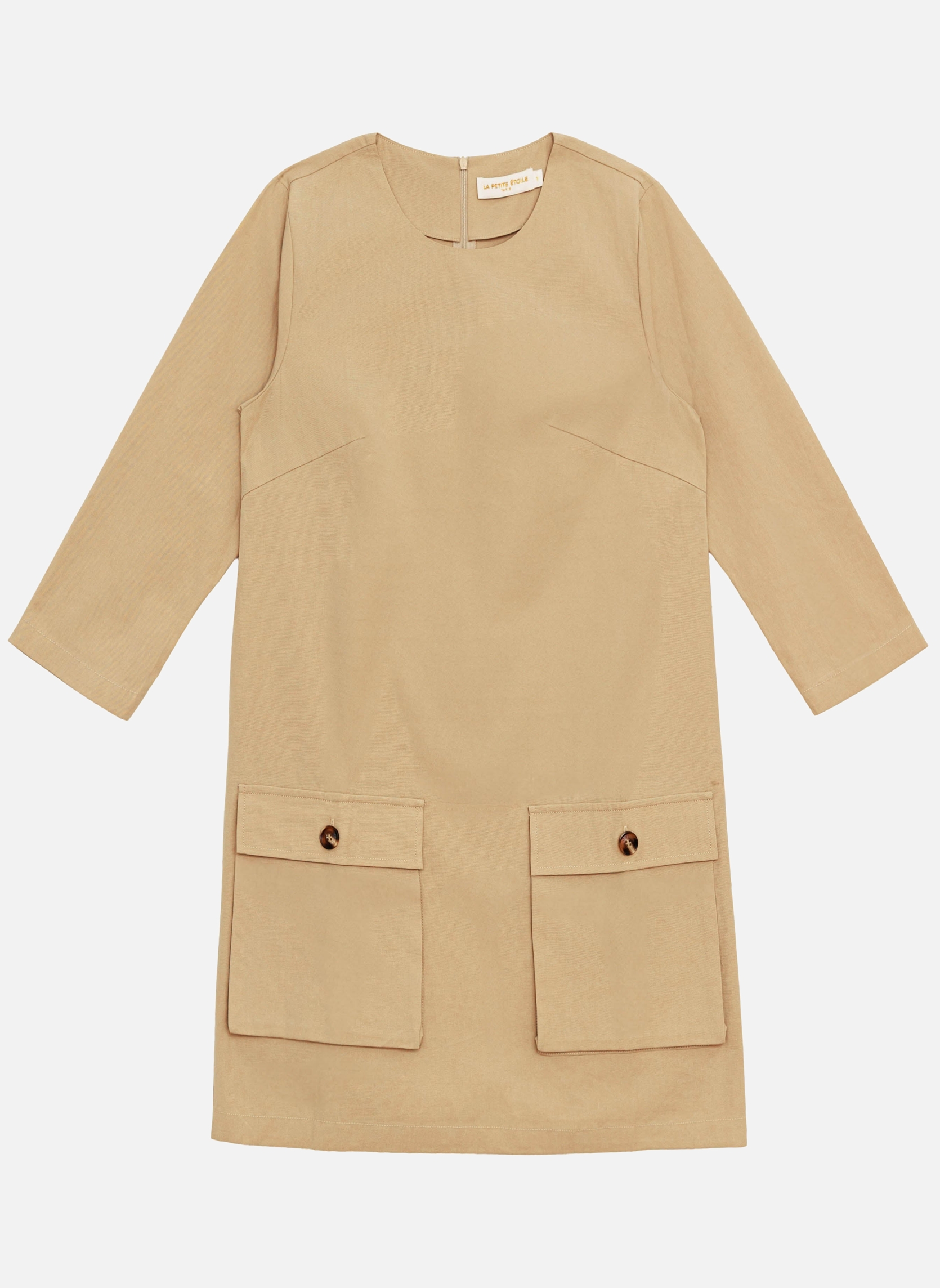 Robes Robe - ROMEA - 15-camel femme marron La Petite Etoile Robes Robe - ROMEA - 15-camel femme marron Camel