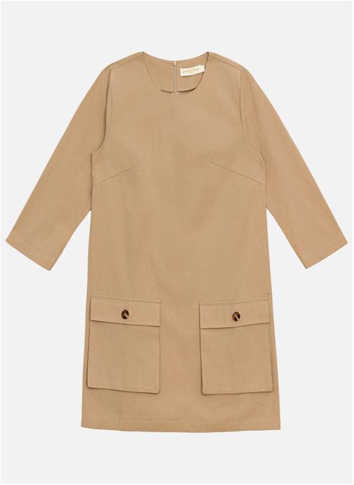 La Petite Etoile Robes Robe - ROMEA - 15-camel femme marron
