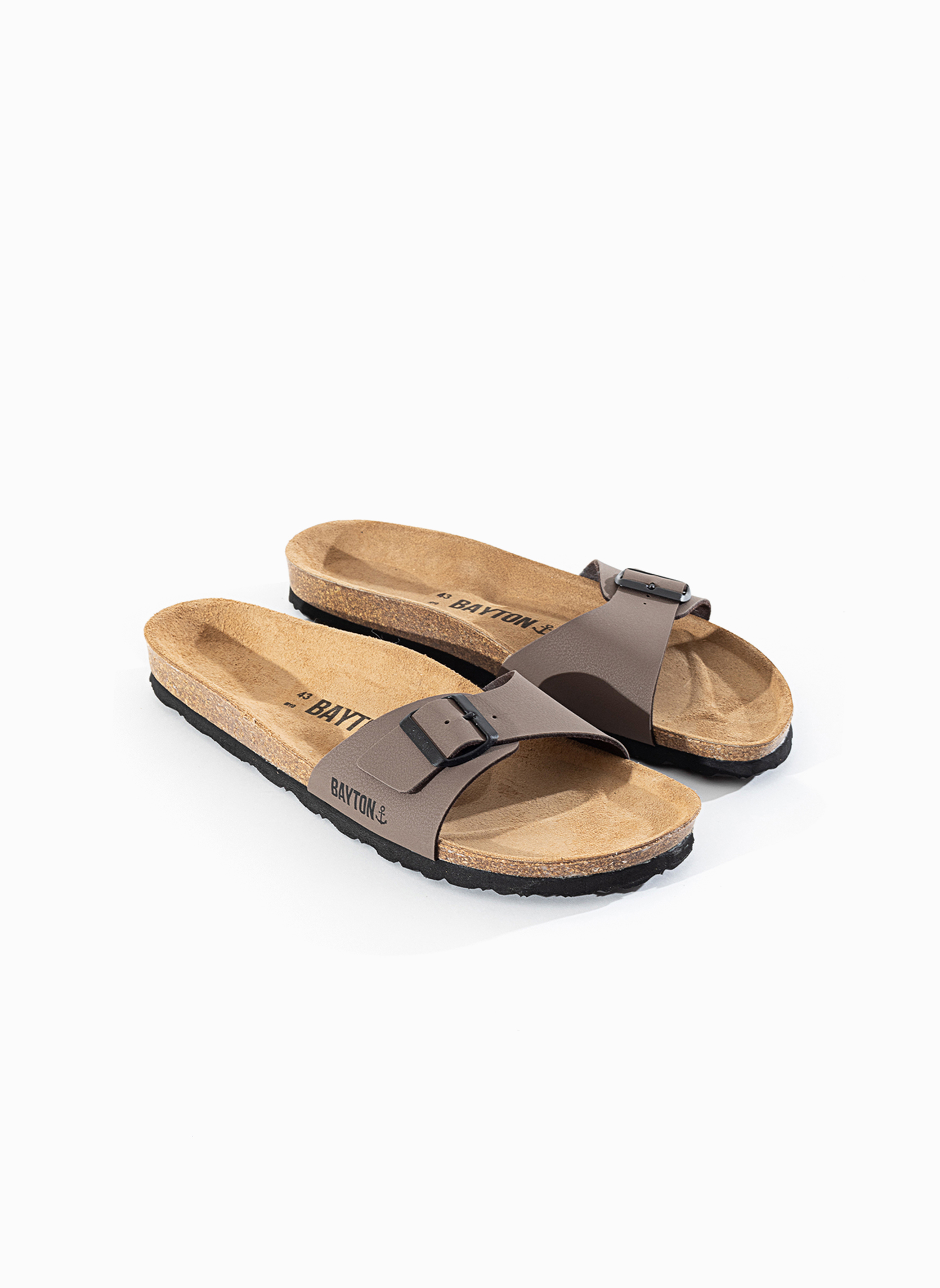 Mules ZEPHYR homme marron Bayton Mules ZEPHYR homme marron Marron