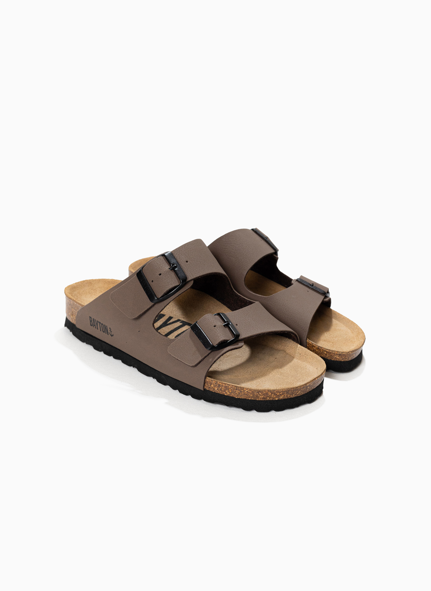 Mules ATLAS homme marron Bayton Mules ATLAS homme marron Taupe