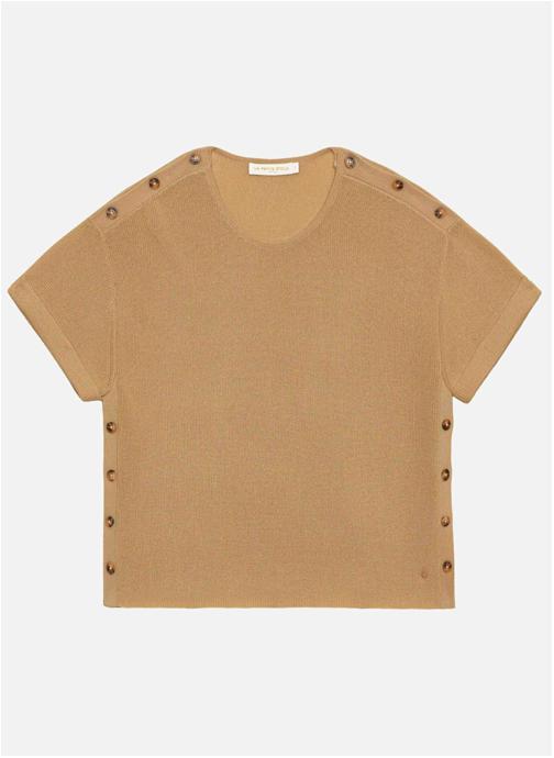 La Petite Etoile Tee-shirts T-shirt - MAU - 15-camel femme marron