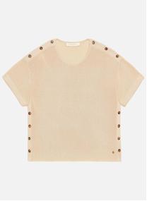Tee-shirts T-shirt - MAU - 15-camel femme marron