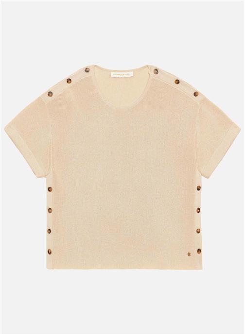 La Petite Etoile Tee-shirts T-shirt - MAU - 15-camel femme beige