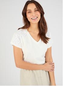 Tee-shirts 84537 femme bleu