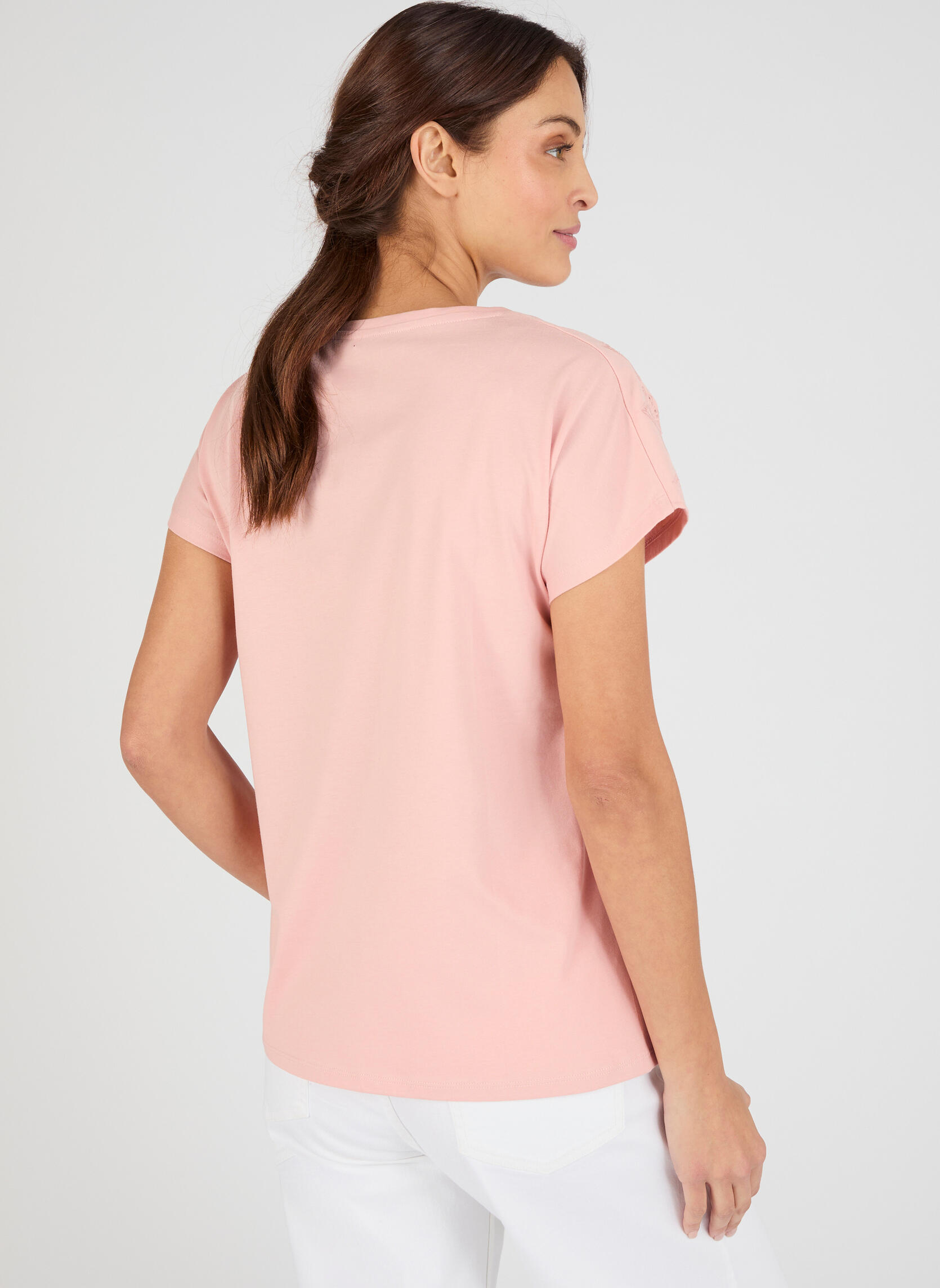 Tee-shirts 84537 femme rose Damart Tee-shirts 84537 femme rose Rose