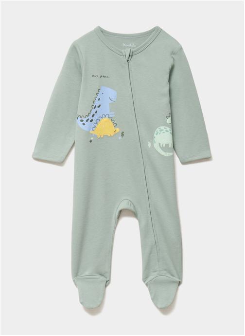 KIMBALOO Gigoteuses Pyjama, dors bien - KIM1_DBZIP_TRIODINO garçon vert