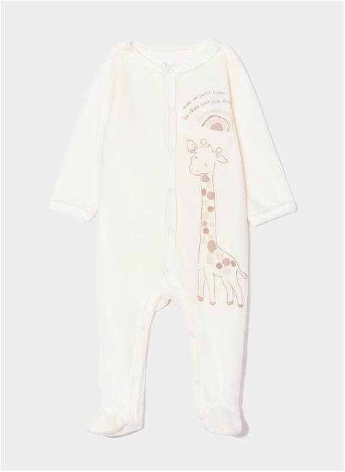 KIMBALOO Gigoteuses Pyjama, dors bien - KIM1_DBDEV_VEL_JUNGLE fille blanc