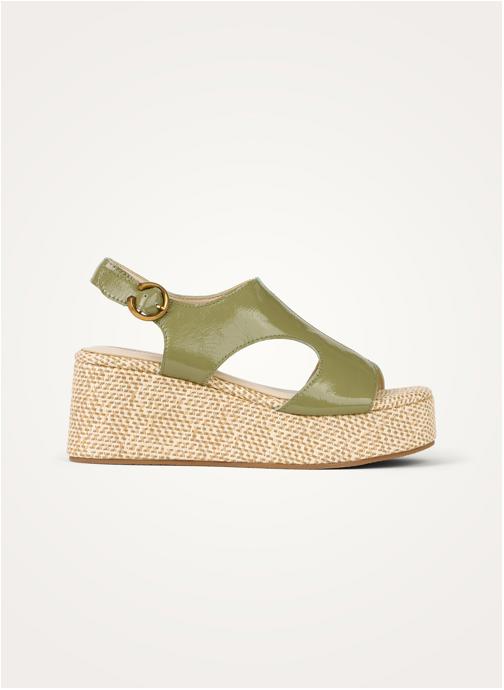 Vanessa Wu Sandales AZUR femme vert