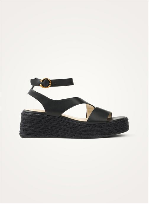 Vanessa Wu Sandales AZUR High femme noir