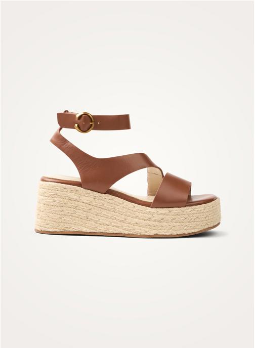 Vanessa Wu Sandales AZUR High femme marron